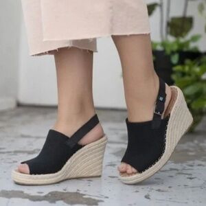 TOMS Monica Slingback Wedge Espadrille - 9W